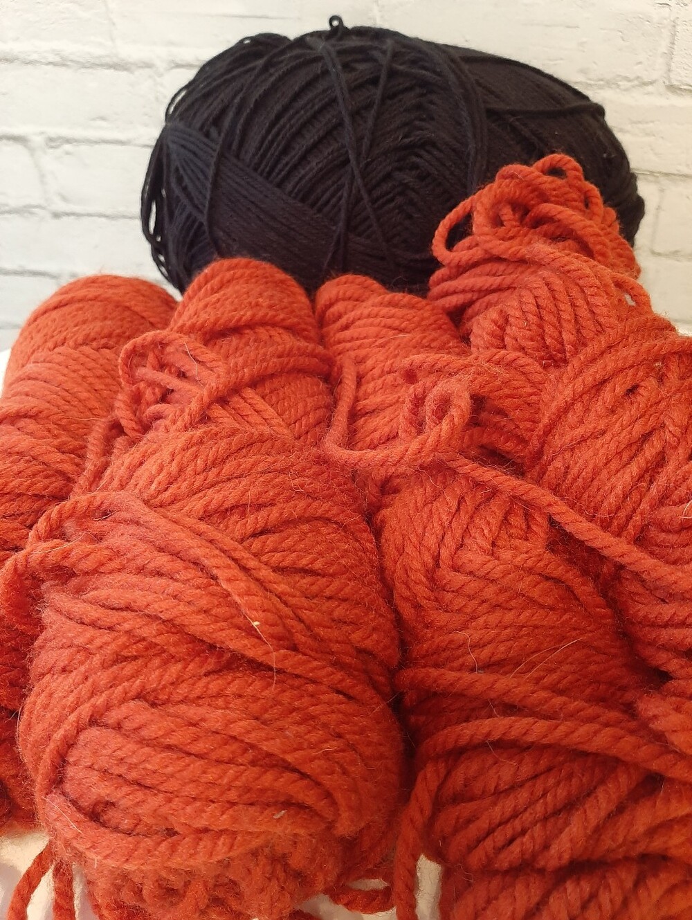 Halloween Yarn Colours Orange And Black